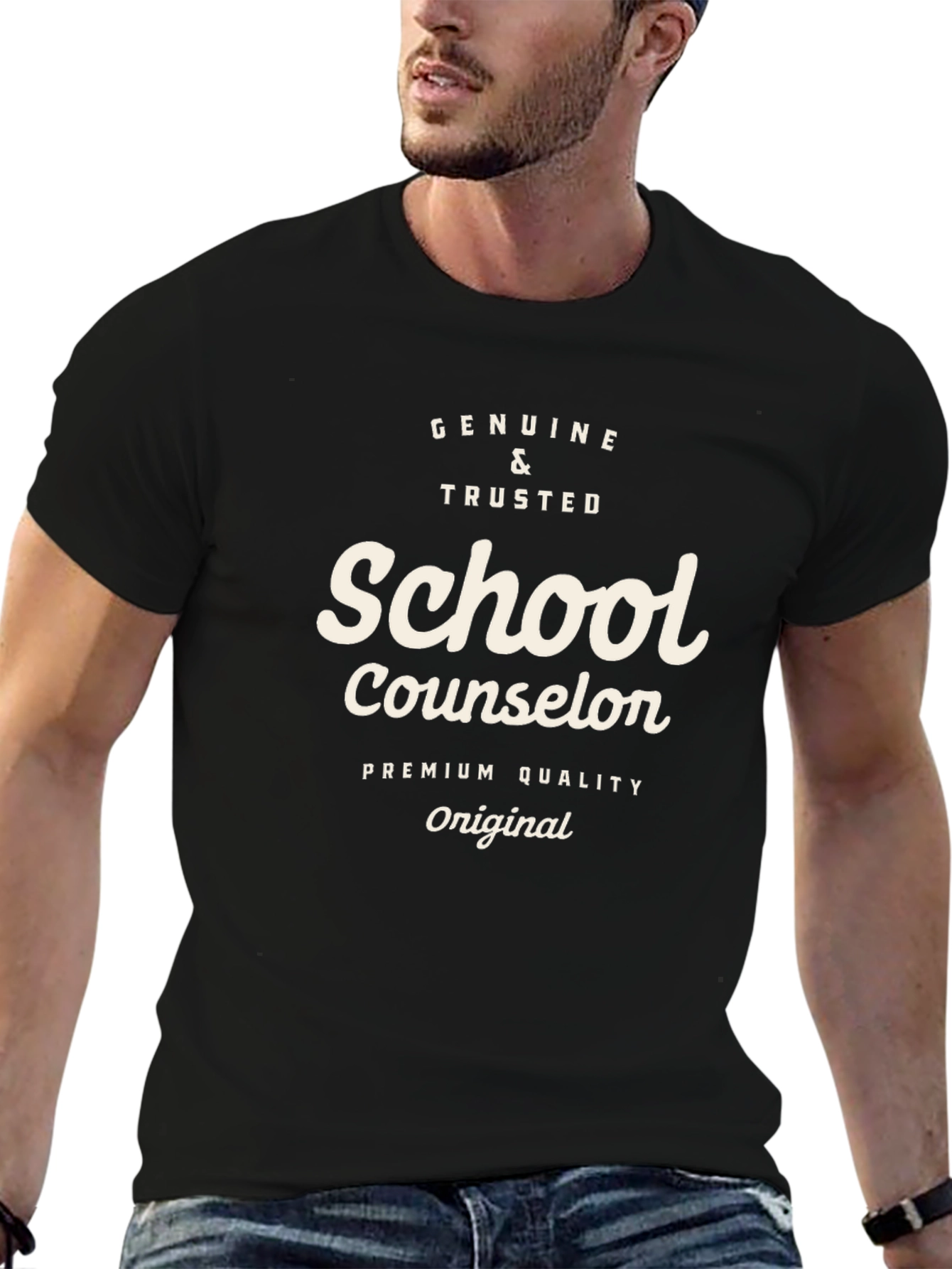 School Counselor T-Shirt - Genuine and Trusted