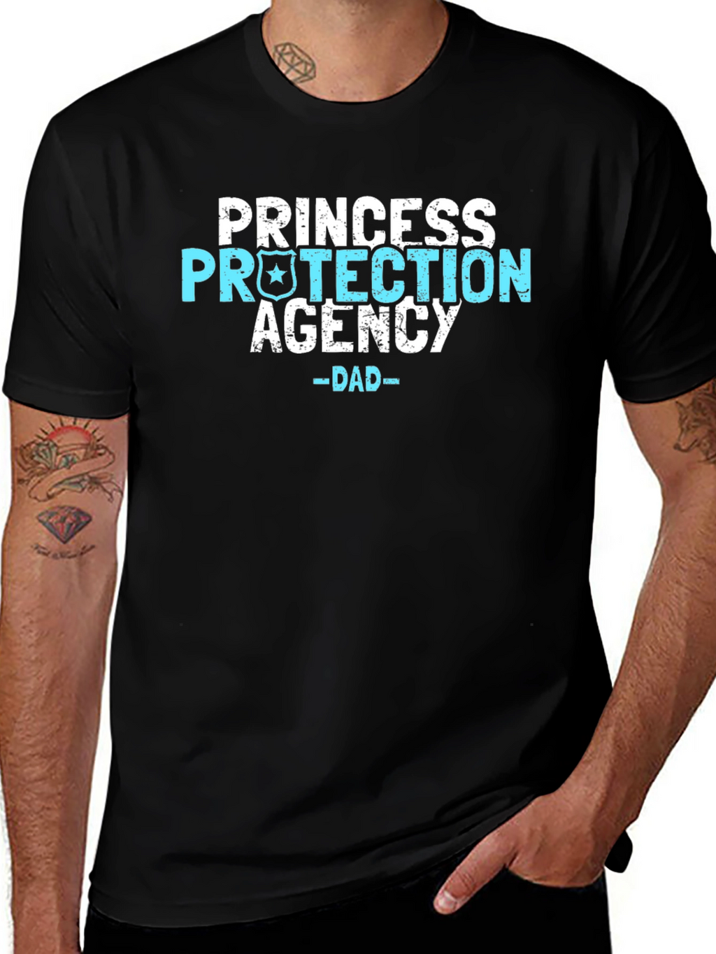 Princess Protection Agency Dad T-Shirt
