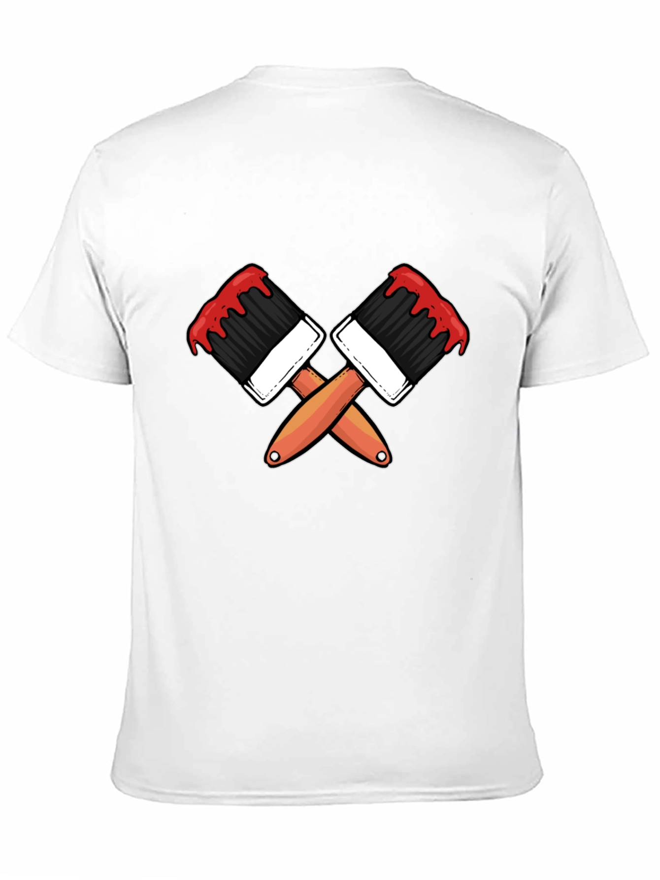Paint Brush Graphic Tee - Artist Apparel
