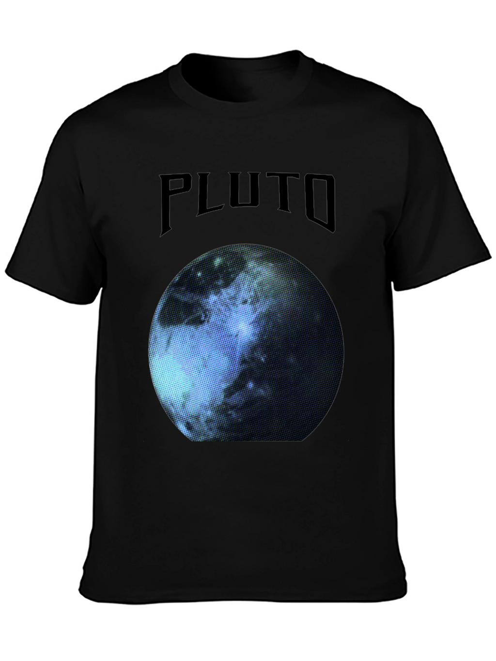 Pluto Planet Graphic T-Shirt - Cool Space Tee