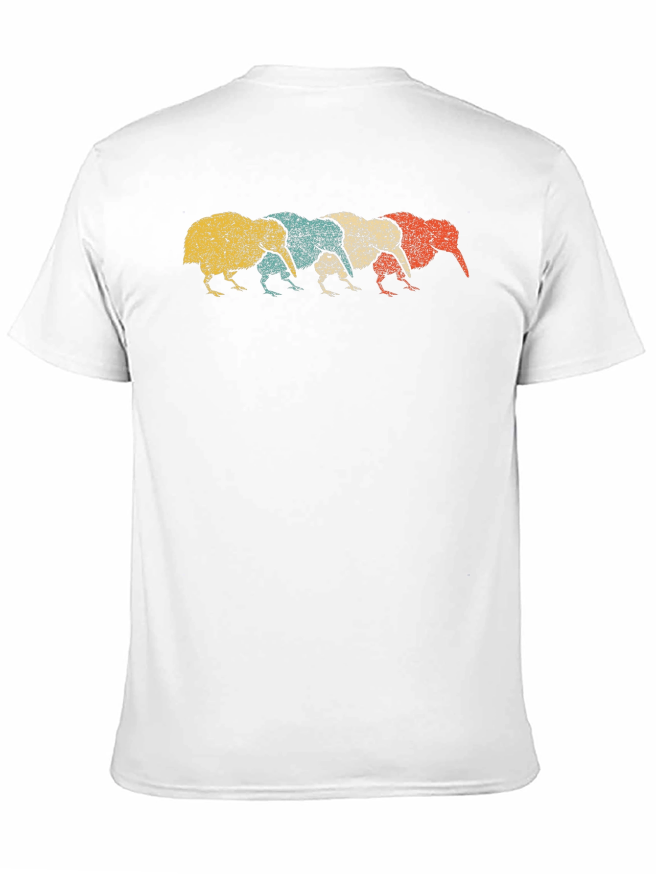 Retro Kiwi Bird Graphic Tee - Fun Novelty T-Shirt