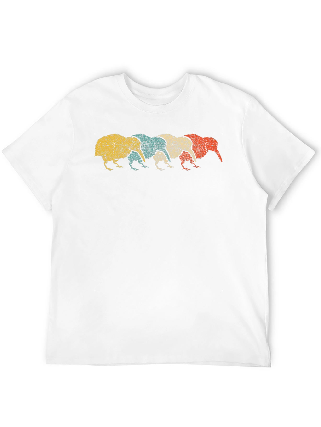 Retro Kiwi Bird Graphic Tee - Fun Novelty T-Shirt