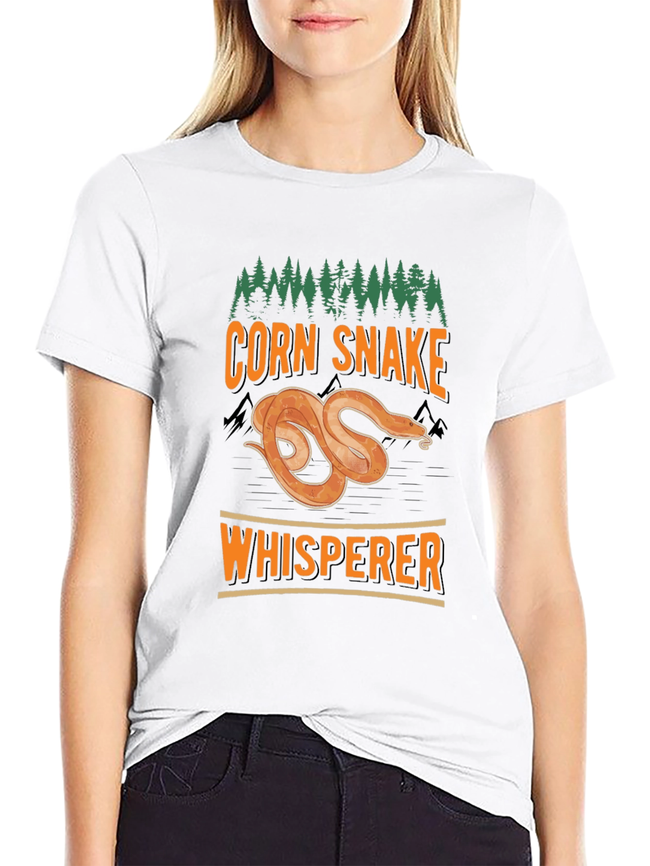 Corn Snake Whisperer Graphic T-Shirt