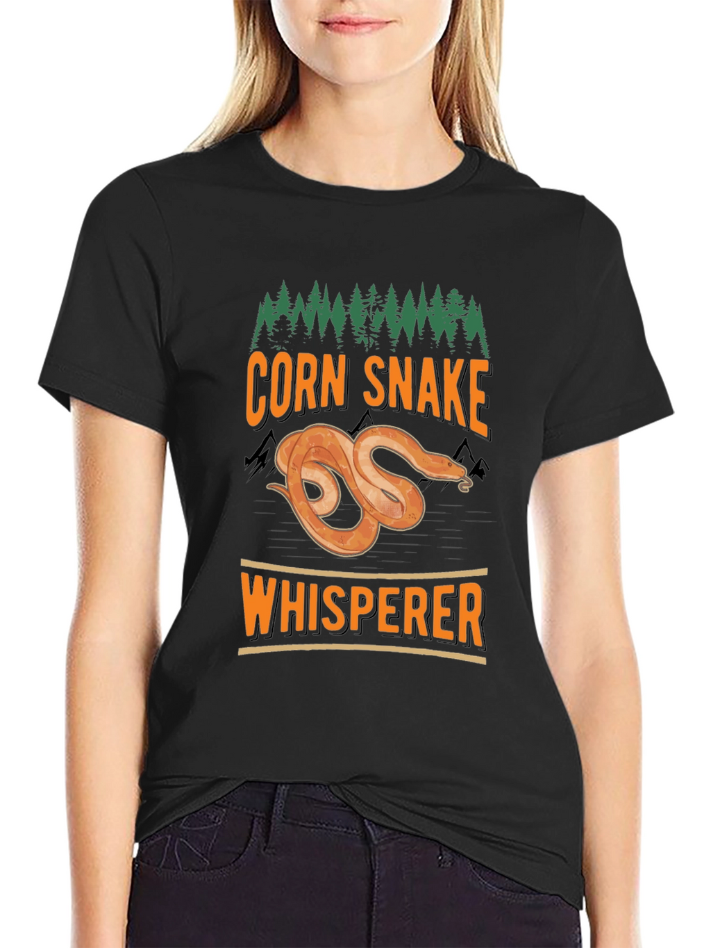 Corn Snake Whisperer Graphic T-Shirt