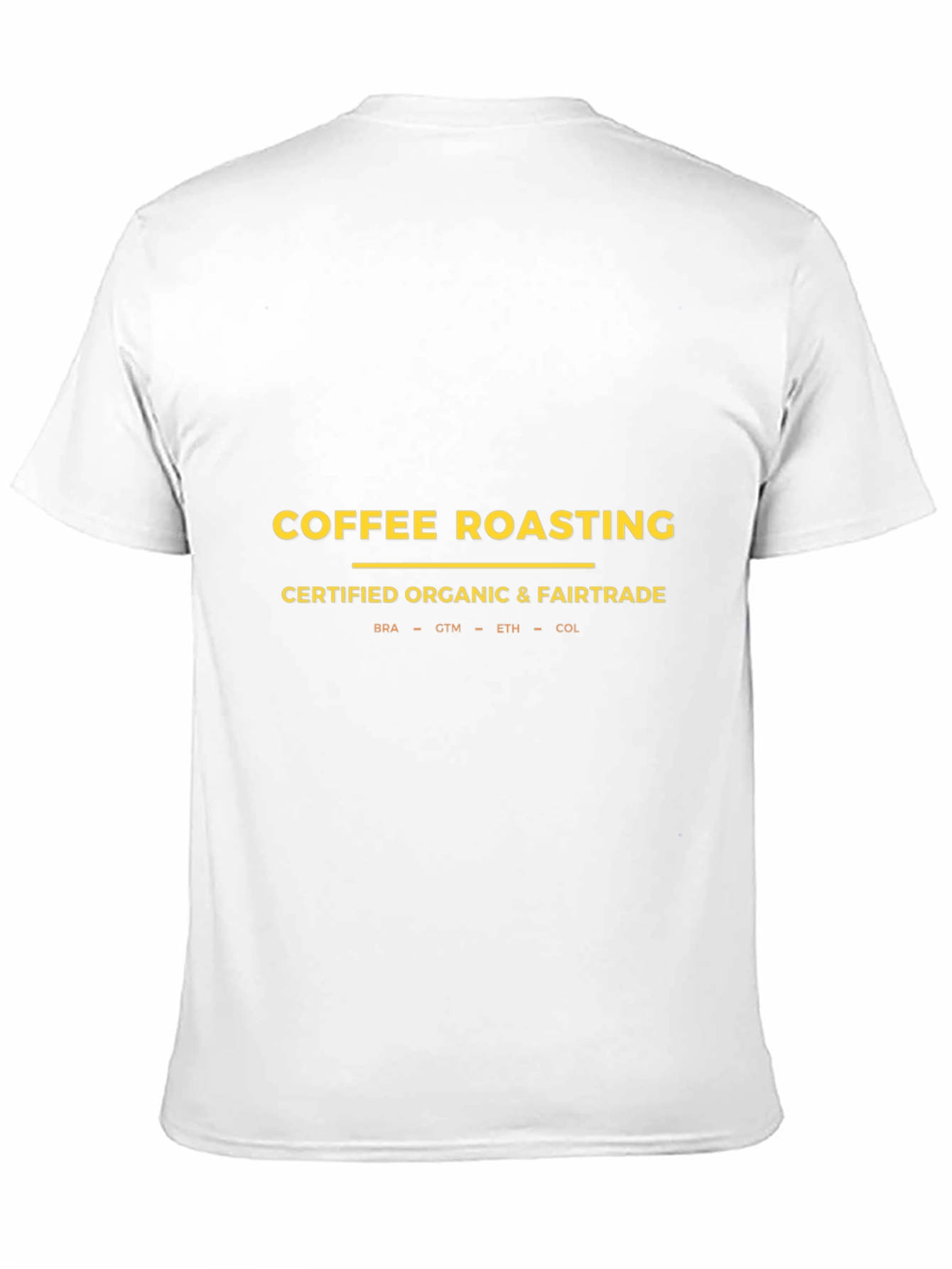 Coffee Roasting Certified Organic & Fairtrade T-Shirt