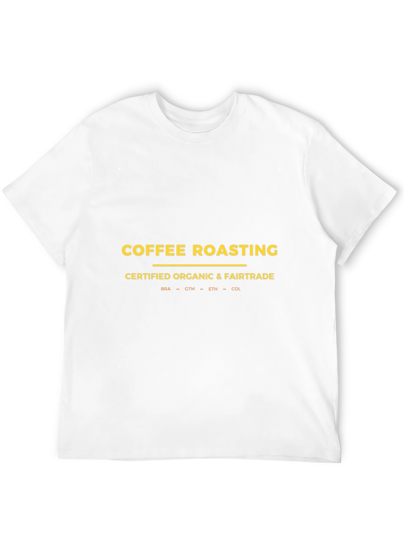 Coffee Roasting Certified Organic & Fairtrade T-Shirt