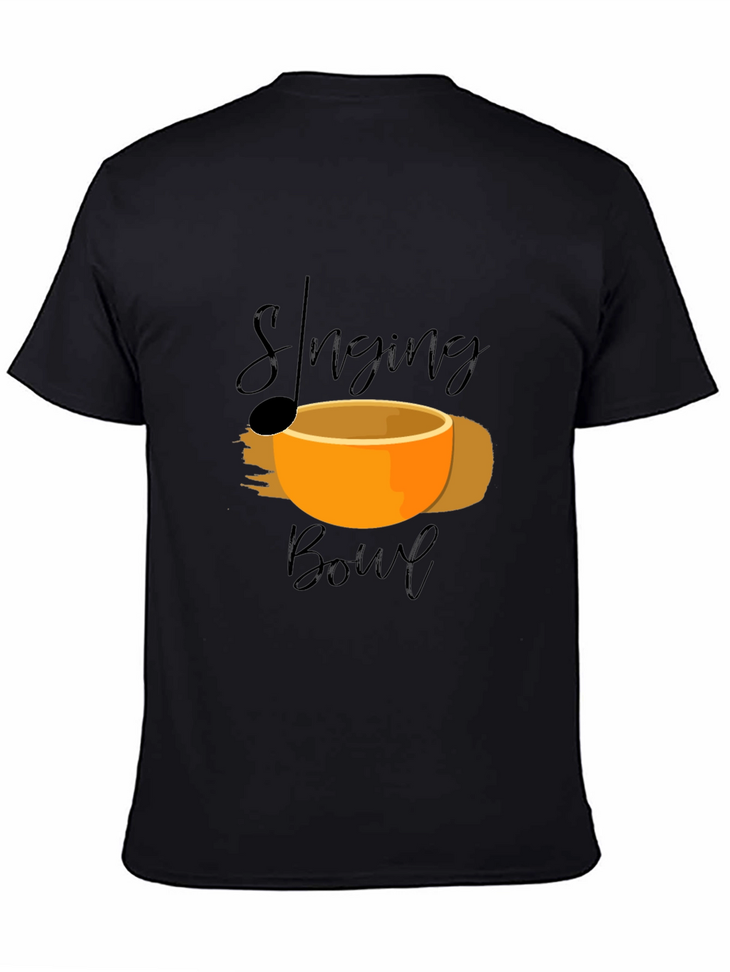 Singing Bowl Graphic Tee -  Relaxation Meditation Shirt