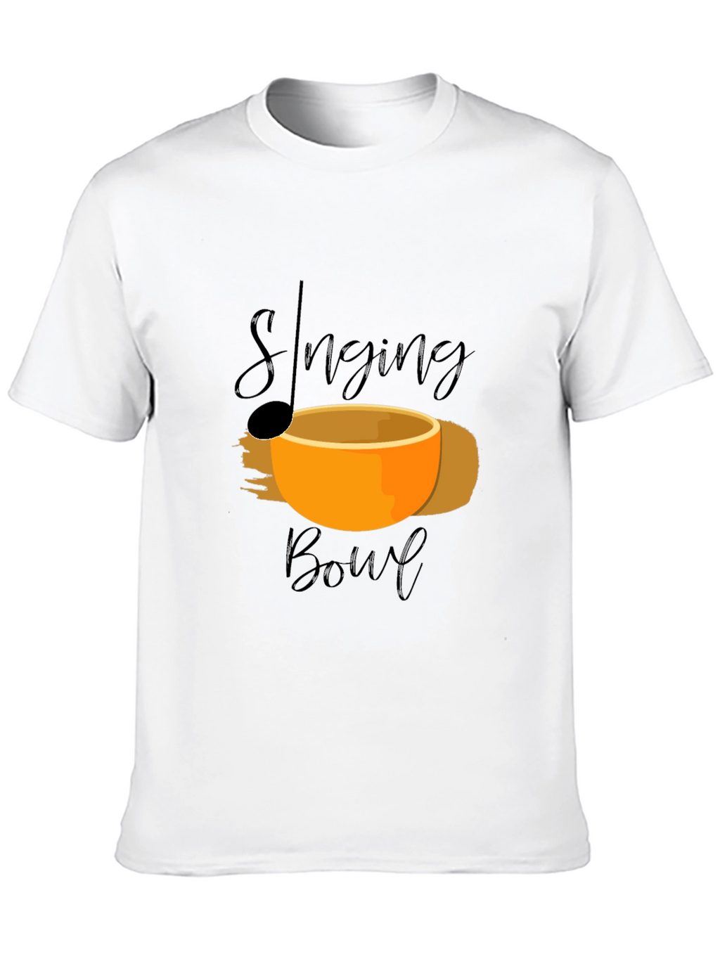 Singing Bowl Graphic Tee -  Relaxation Meditation Shirt