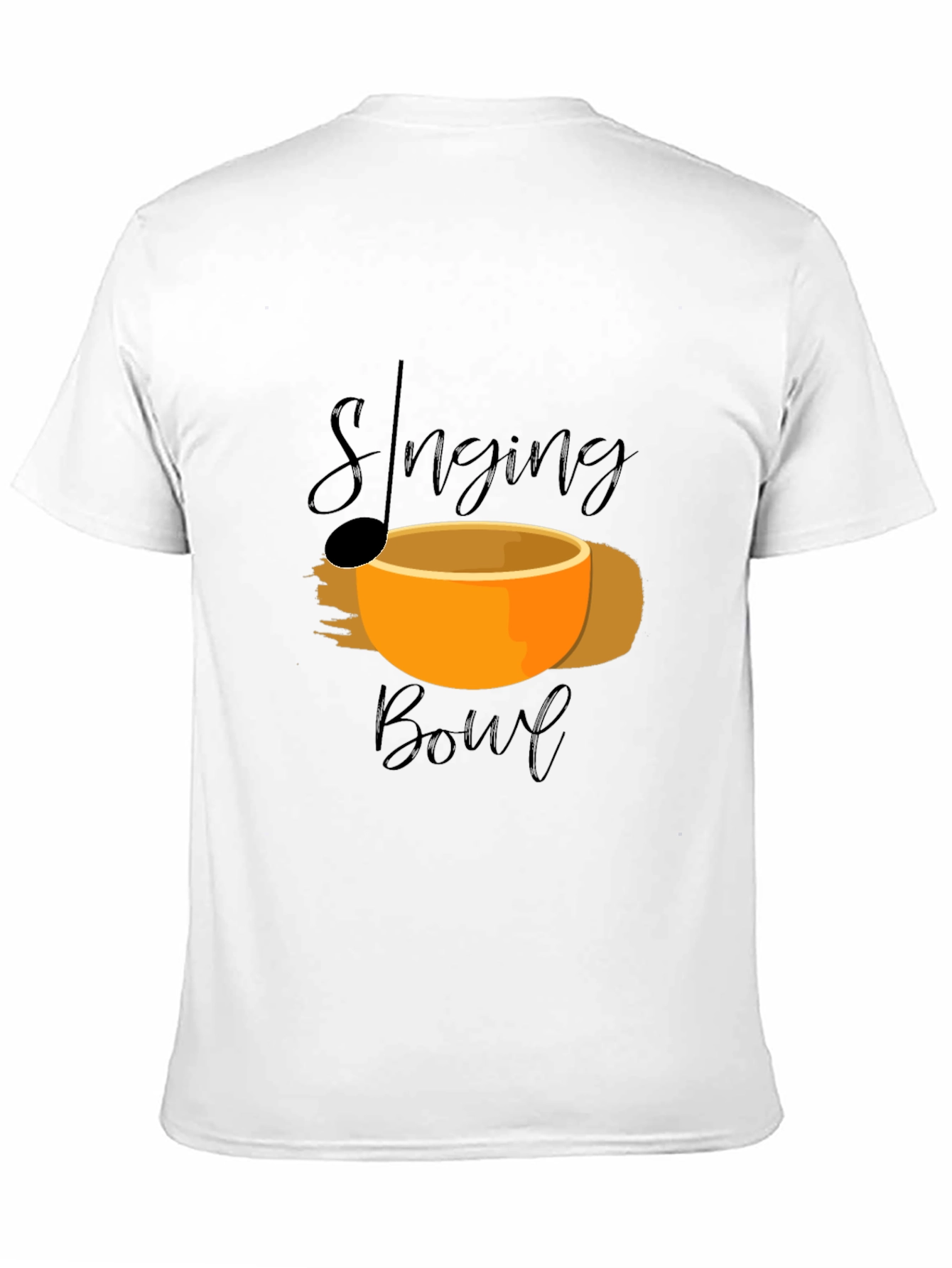 Singing Bowl Graphic Tee -  Relaxation Meditation Shirt