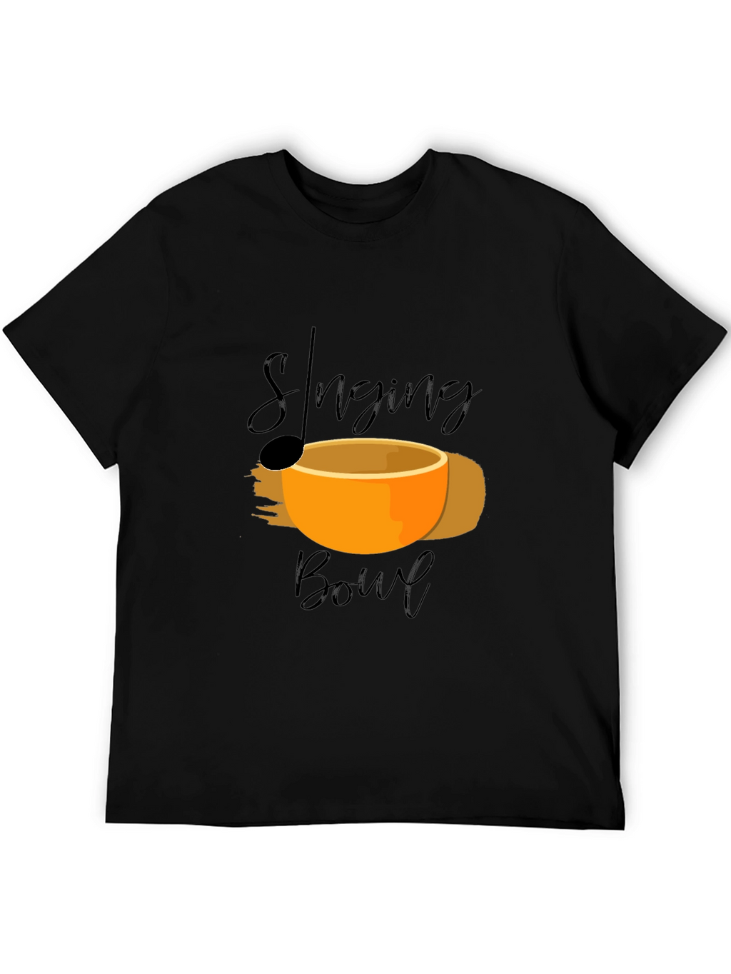 Singing Bowl Graphic Tee -  Relaxation Meditation Shirt