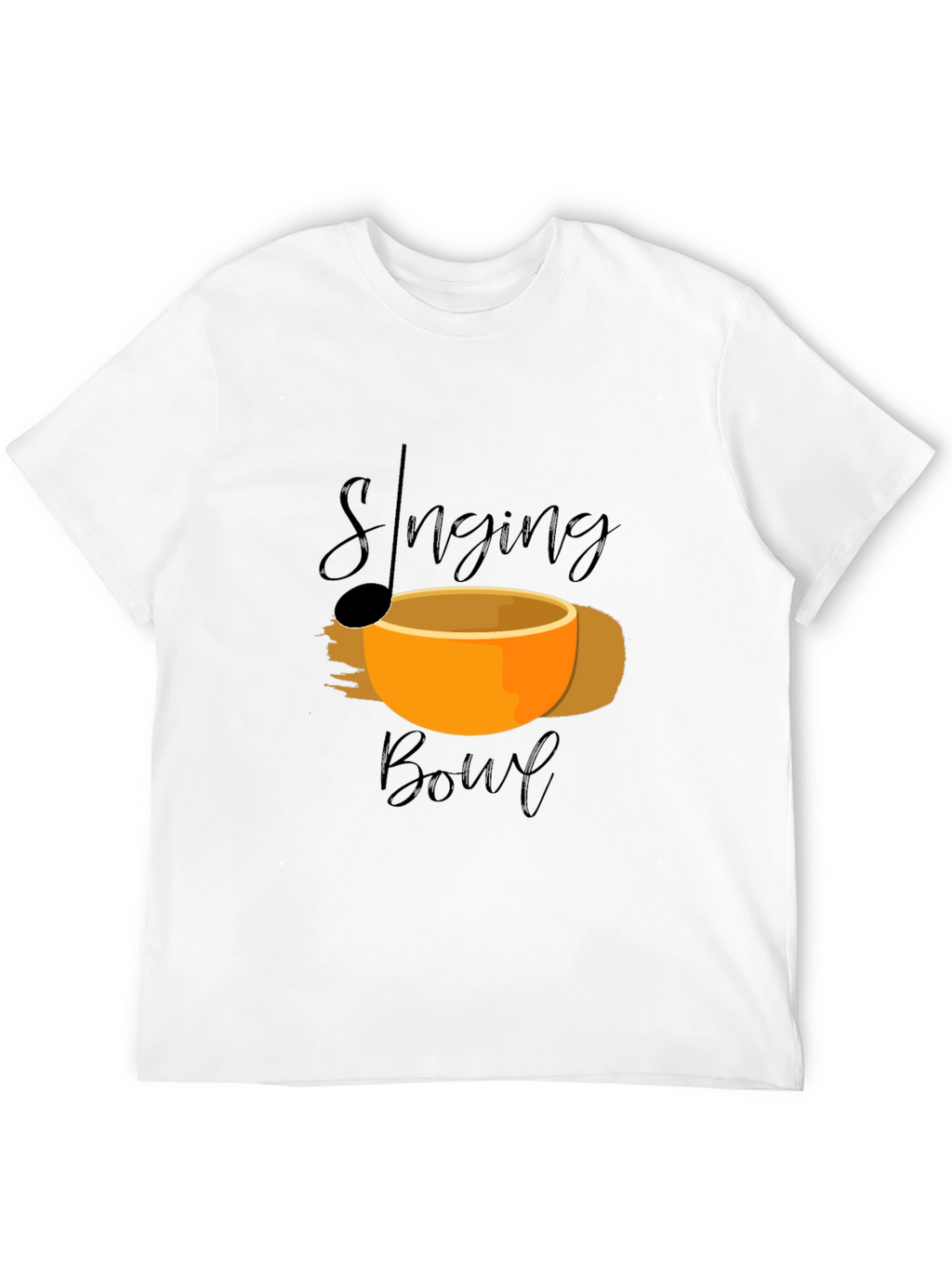 Singing Bowl Graphic Tee -  Relaxation Meditation Shirt