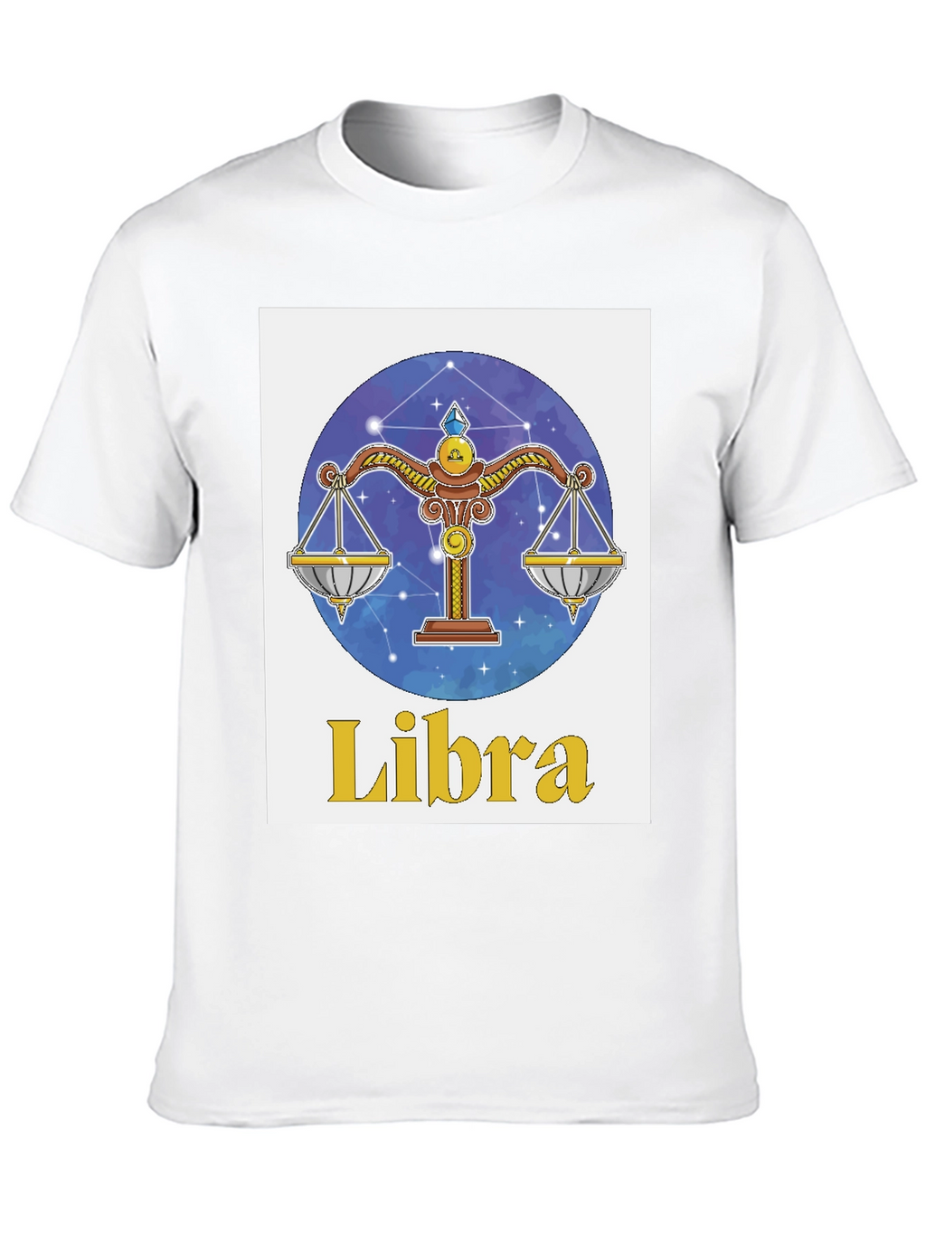 Libra Zodiac T-Shirt: Scales Sign Graphic Tee