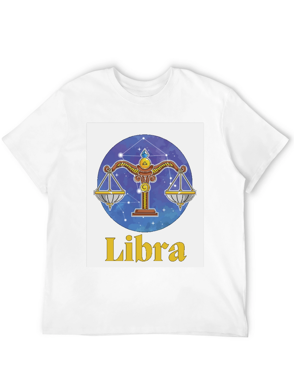 Libra Zodiac T-Shirt: Scales Sign Graphic Tee