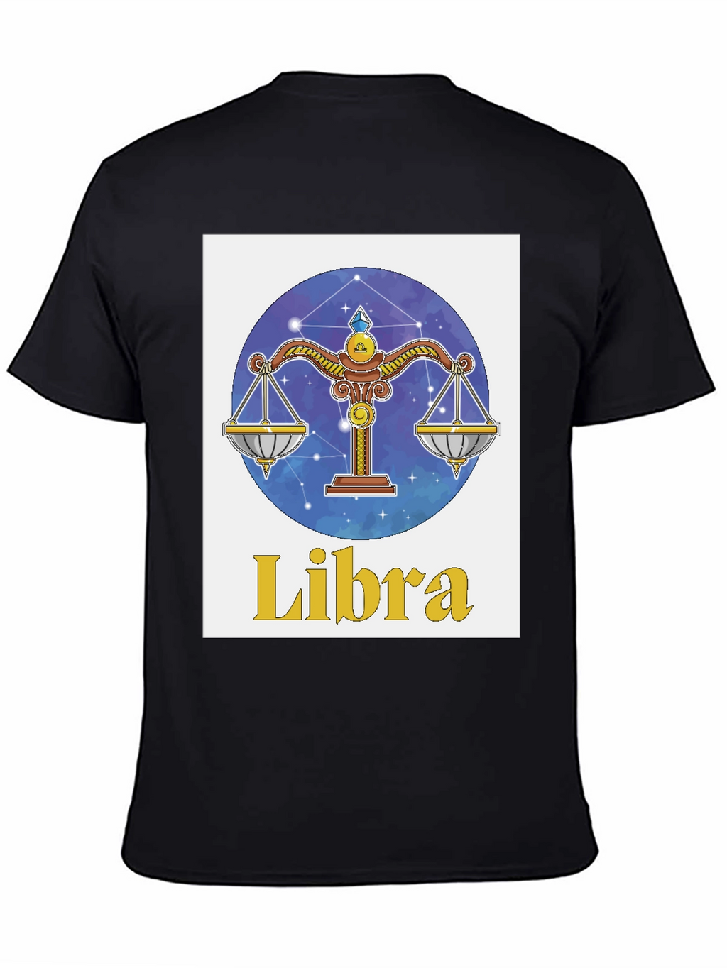 Libra Zodiac T-Shirt: Scales Sign Graphic Tee