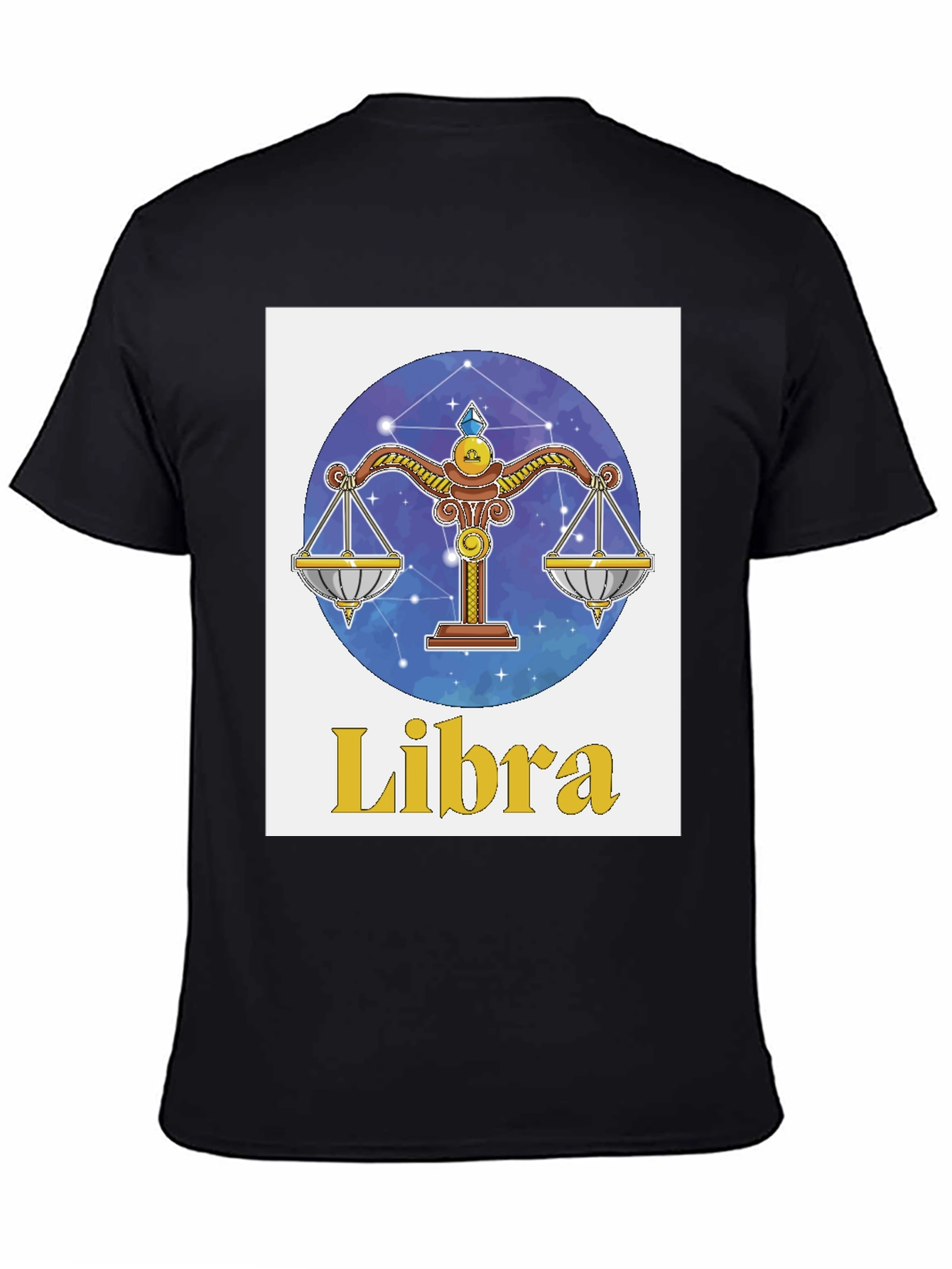 Libra Zodiac T-Shirt: Scales Sign Graphic Tee