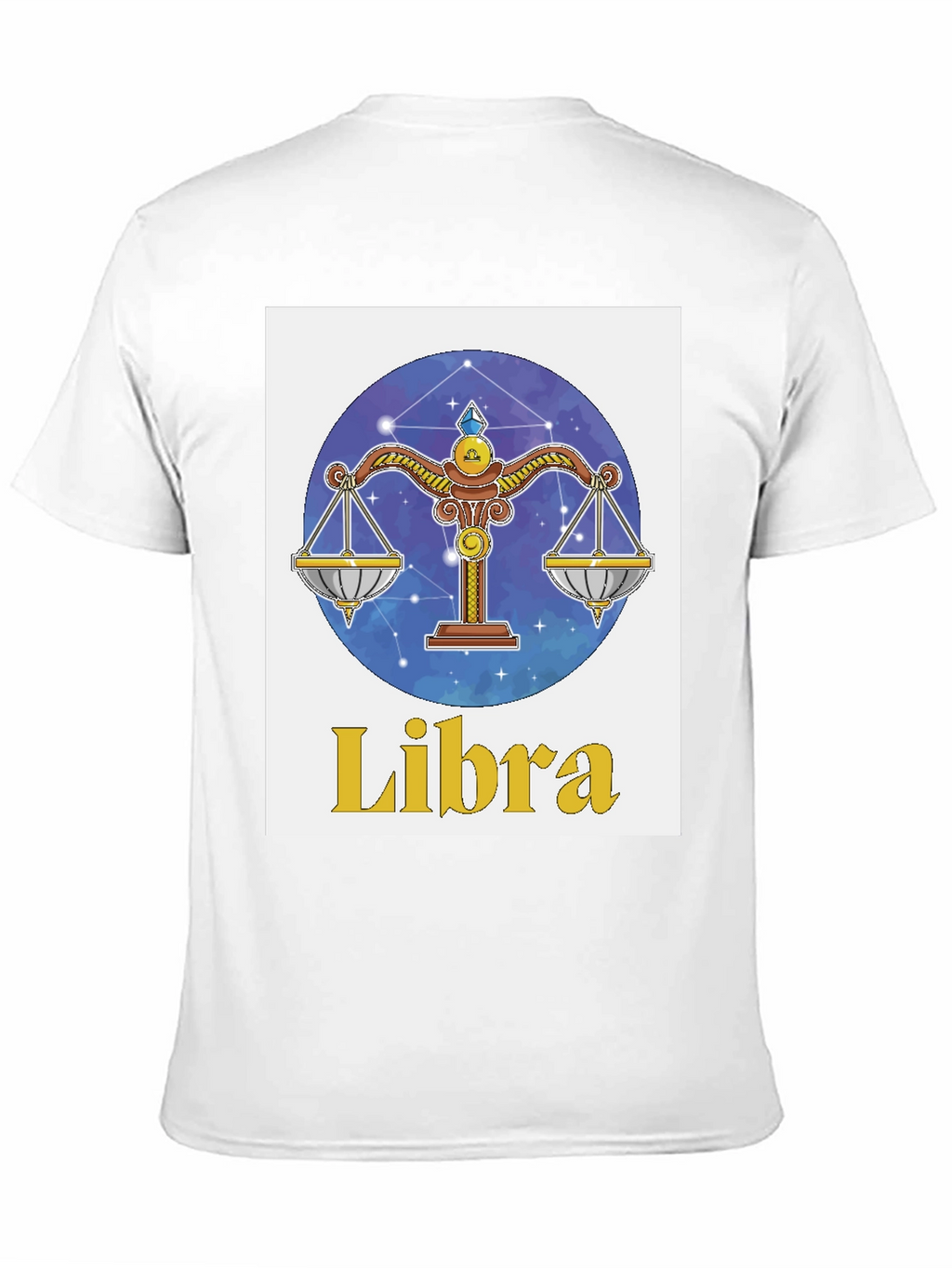 Libra Zodiac T-Shirt: Scales Sign Graphic Tee