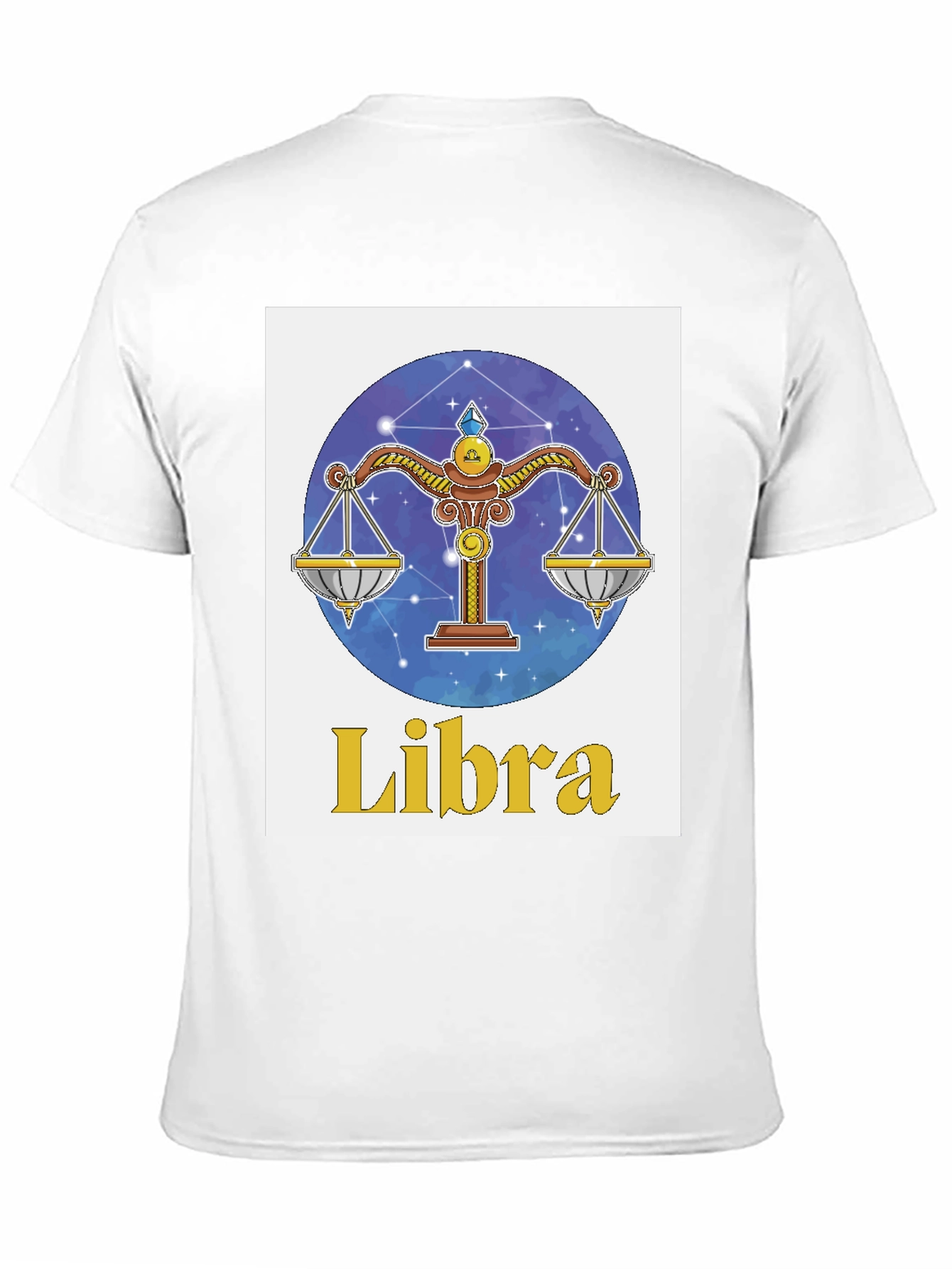 Libra Zodiac T-Shirt: Scales Sign Graphic Tee