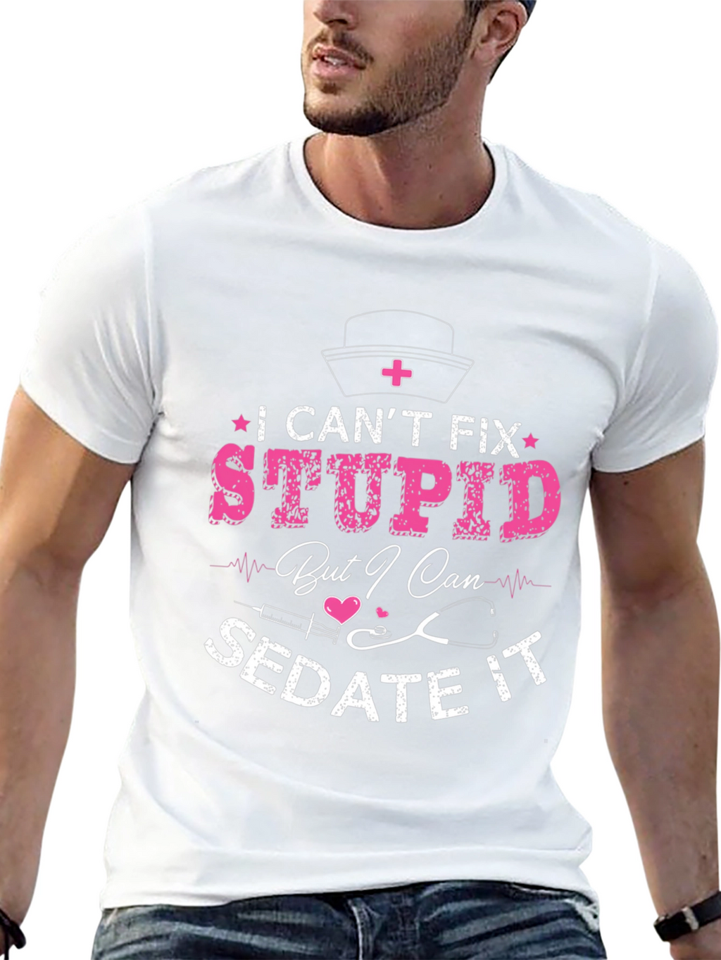Nurse Humor Graphic T-Shirt
