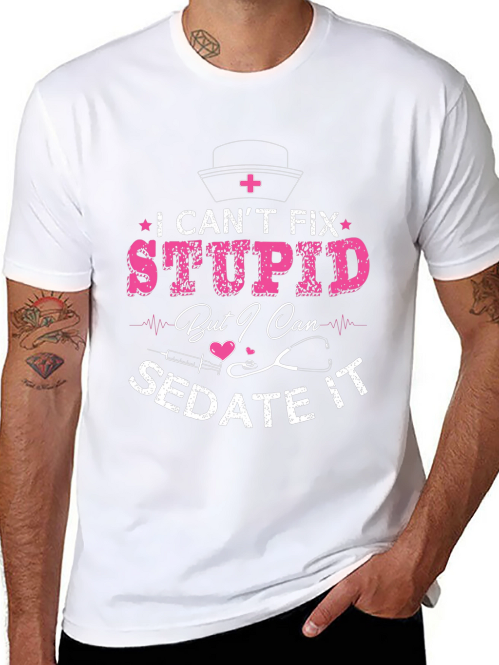 Nurse Humor Graphic T-Shirt