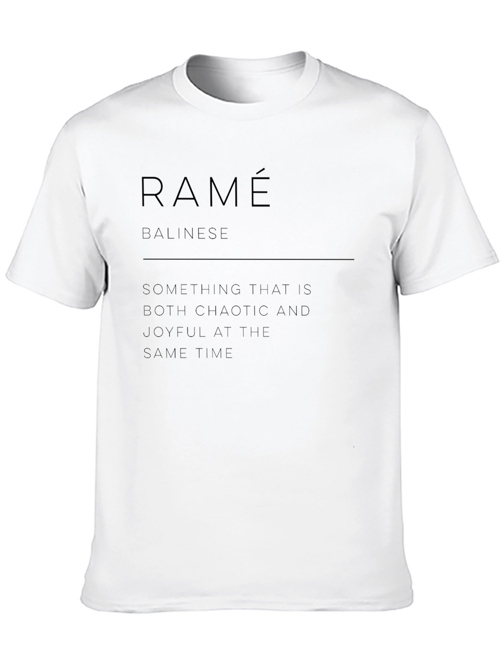 Rame Balinese Graphic Tee - Chaotic Joy