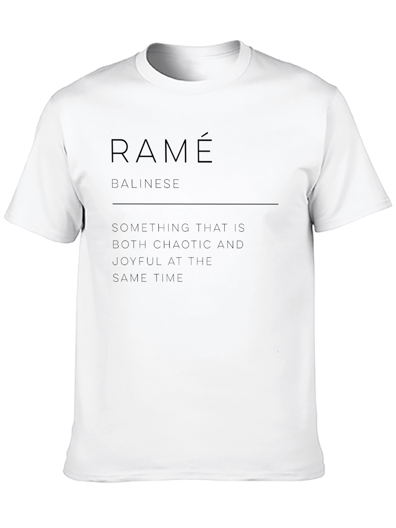 Rame Balinese Graphic Tee - Chaotic Joy