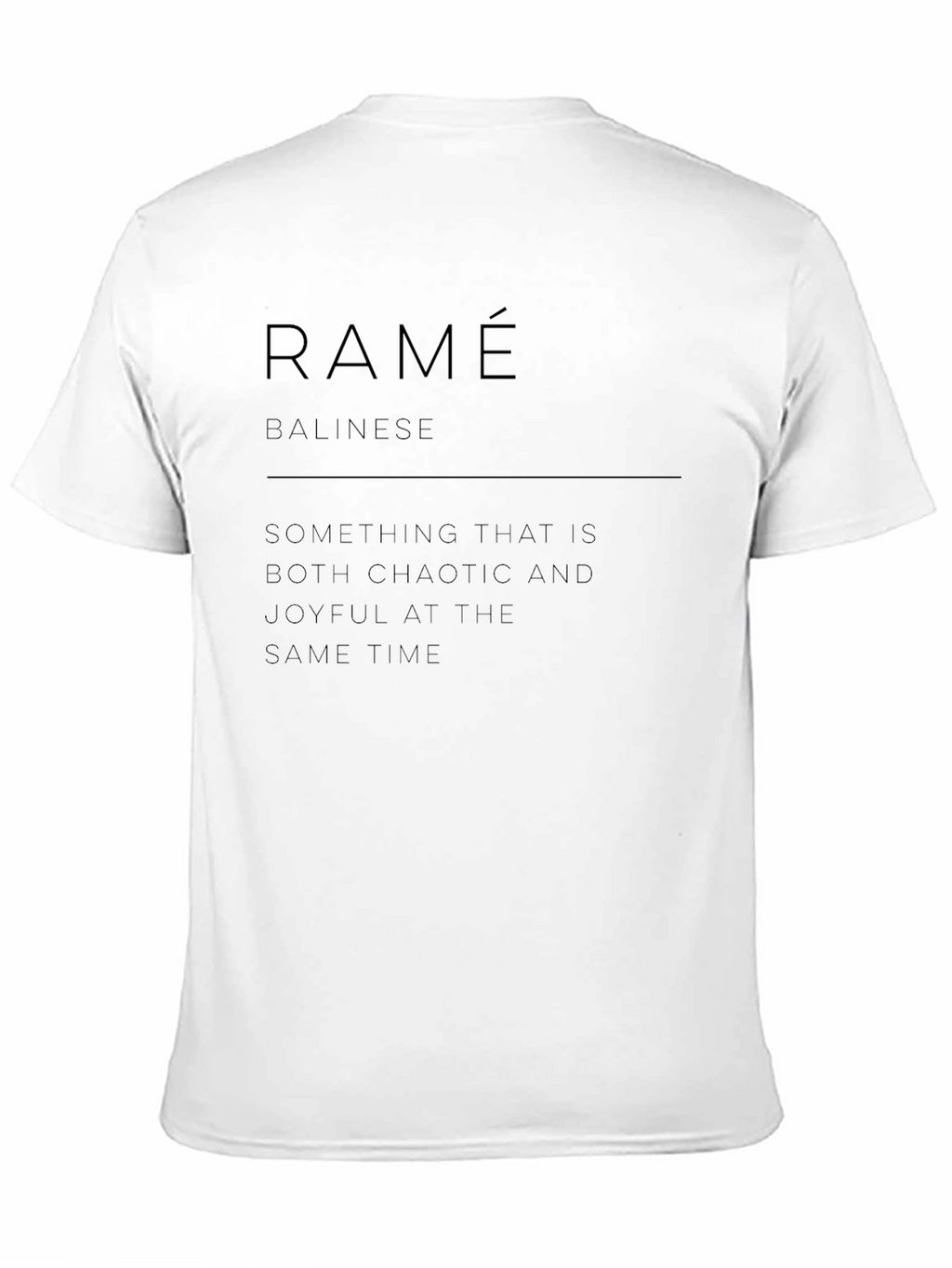 Rame Balinese Graphic Tee - Chaotic Joy