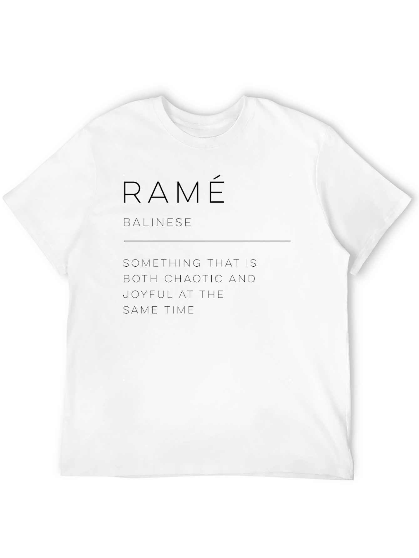 Rame Balinese Graphic Tee - Chaotic Joy