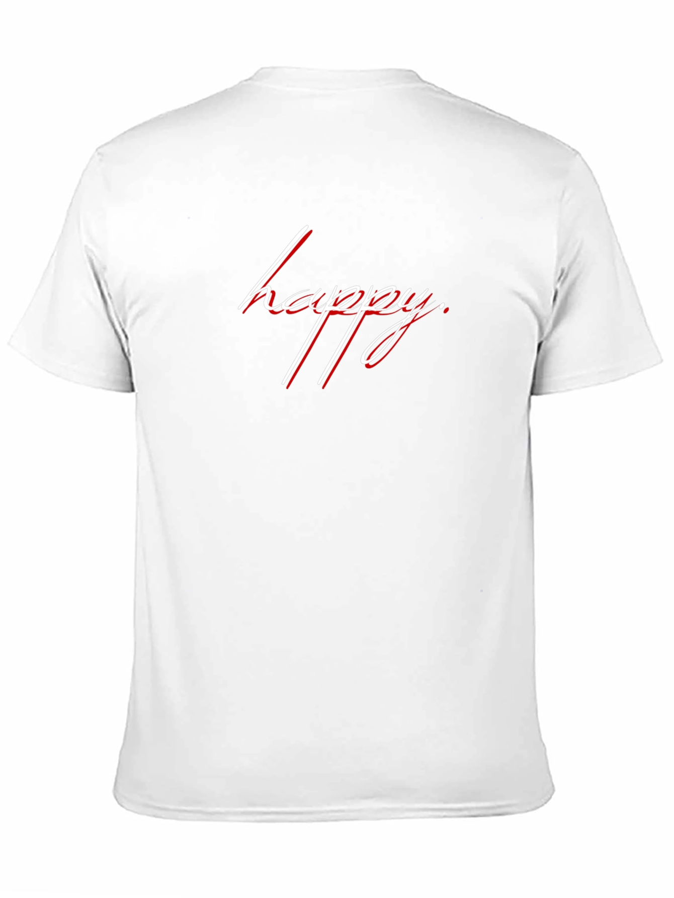 Happy Graphic T-Shirt - Casual Wear