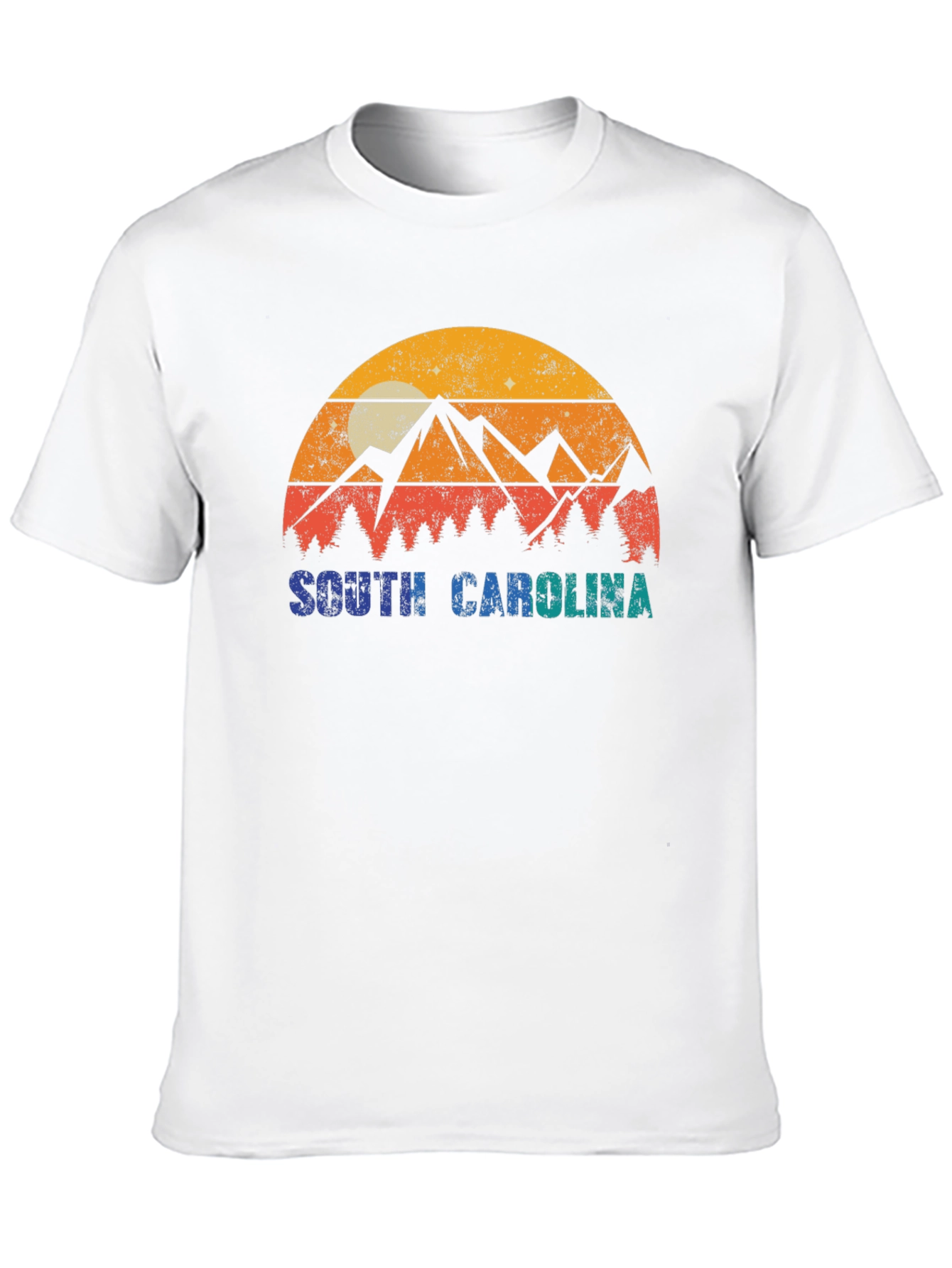 Retro South Carolina Mountain T-Shirt