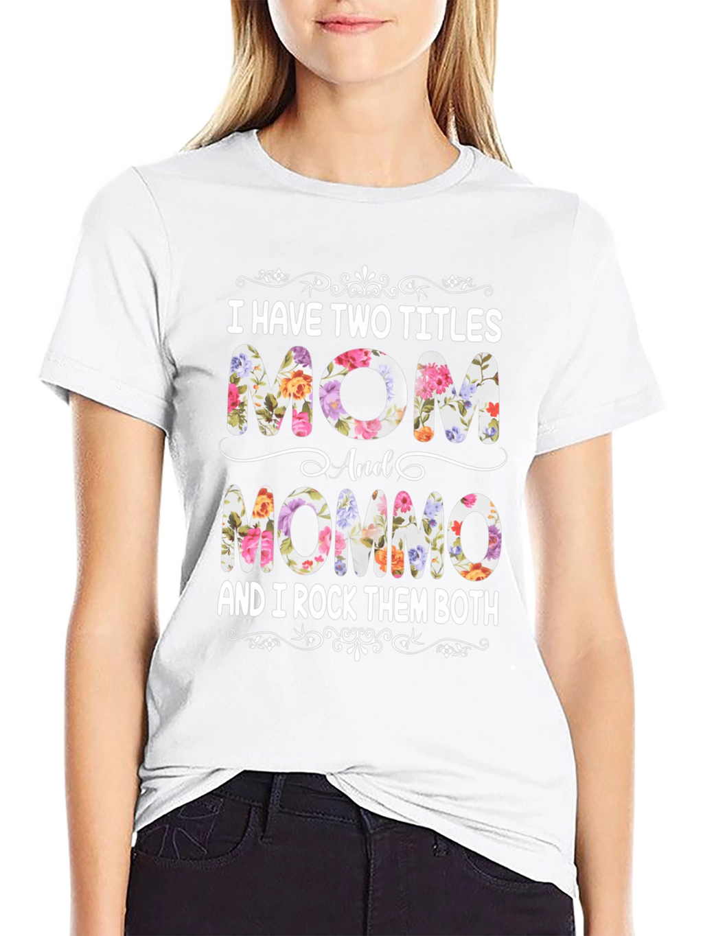 Mom & Mommo Floral T-Shirt