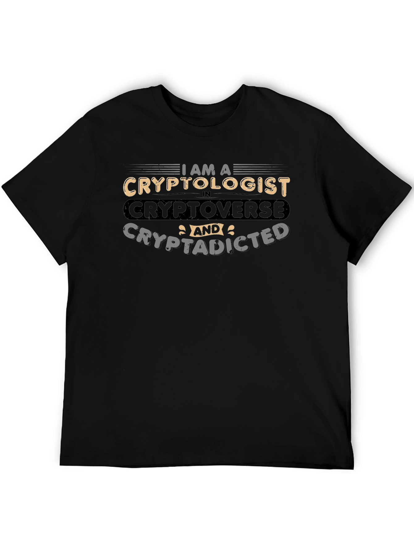 Crypto Humor Graphic T-Shirt
