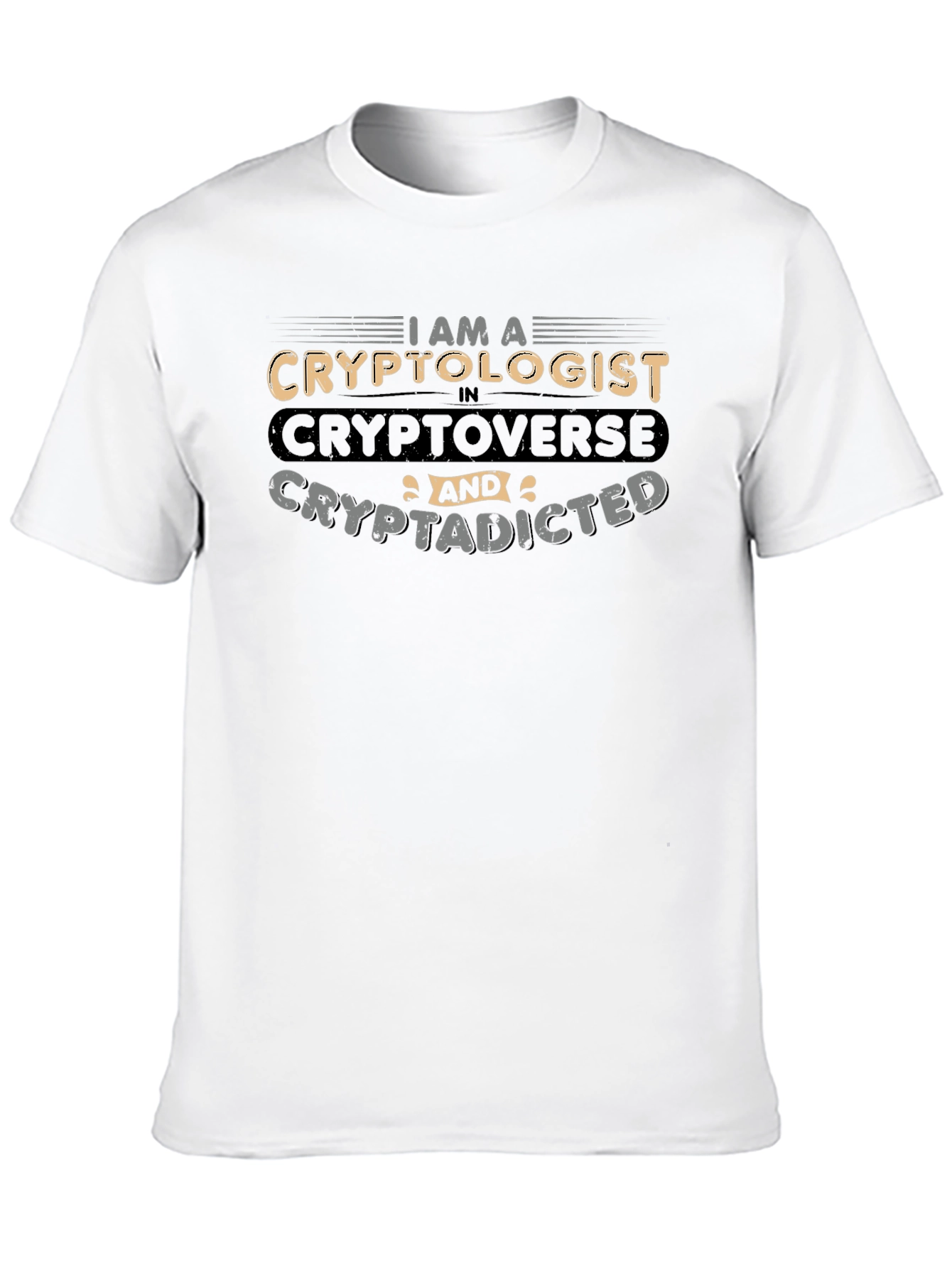 Crypto Humor Graphic T-Shirt