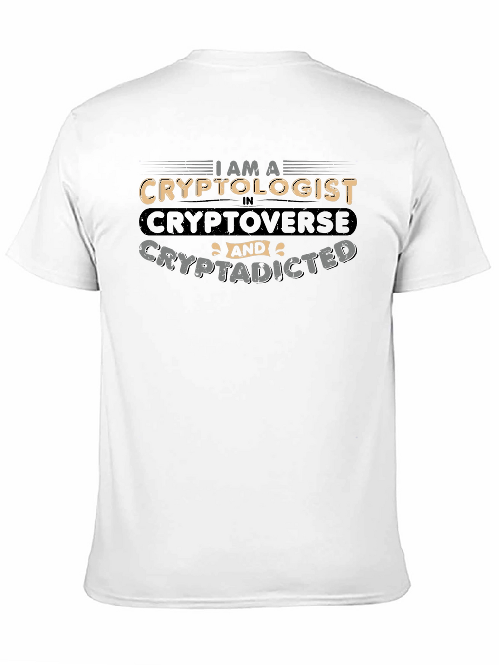 Crypto Humor Graphic T-Shirt