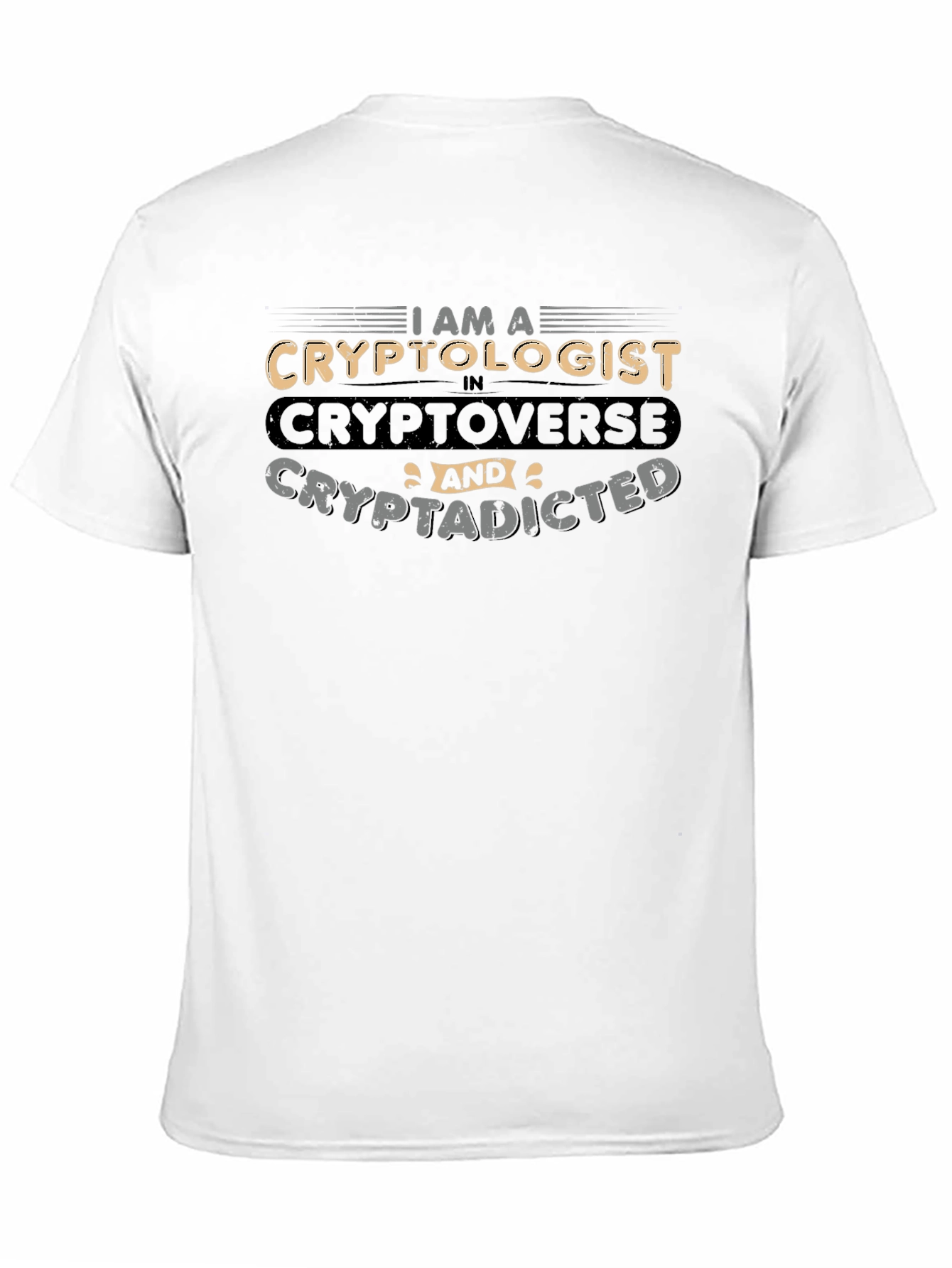 Crypto Humor Graphic T-Shirt