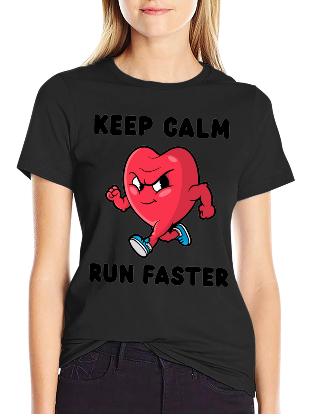 Keep Calm Run Faster T-Shirt