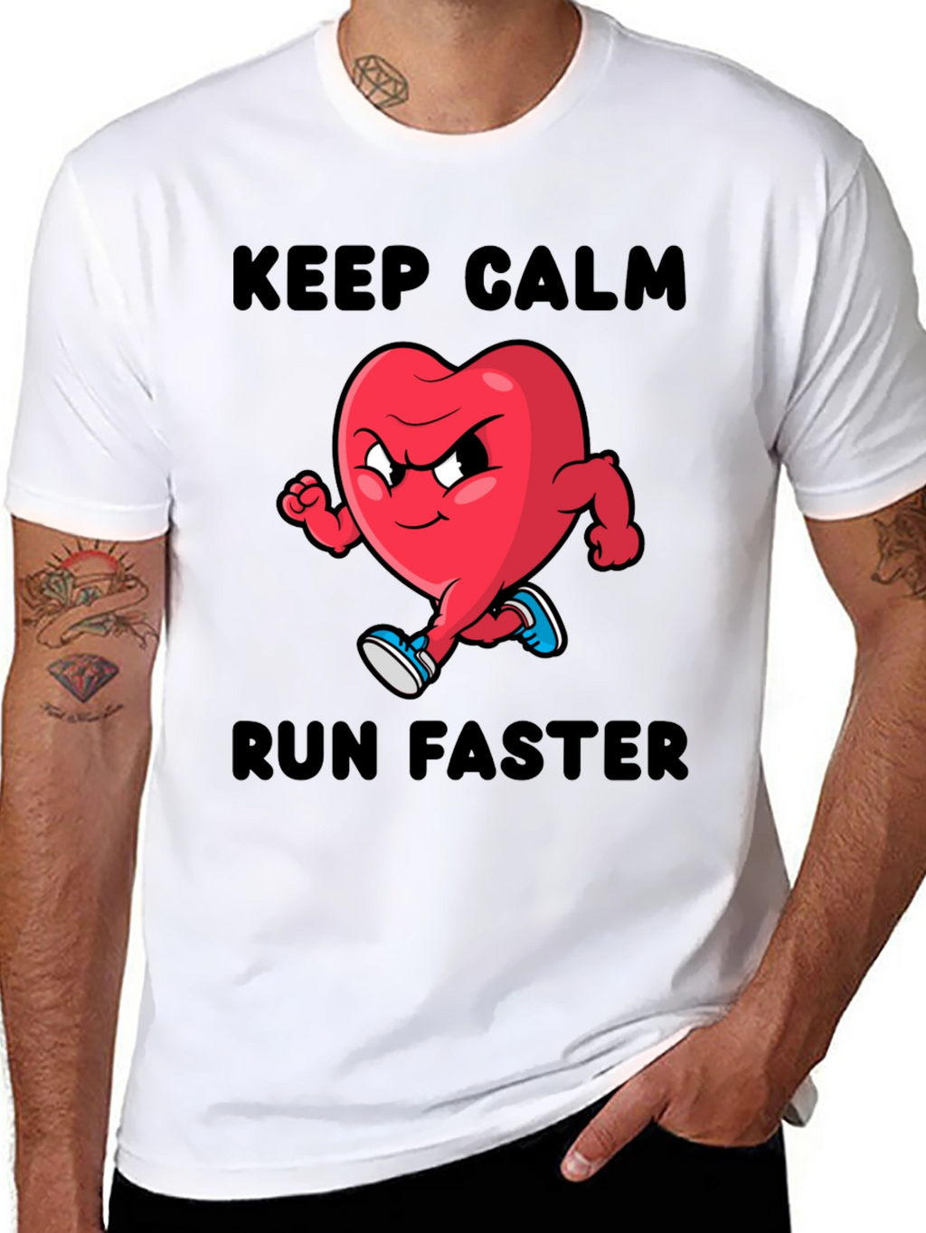 Keep Calm Run Faster T-Shirt