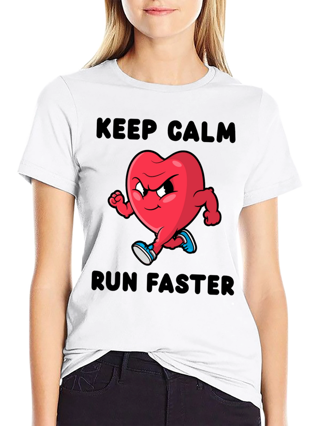 Keep Calm Run Faster T-Shirt