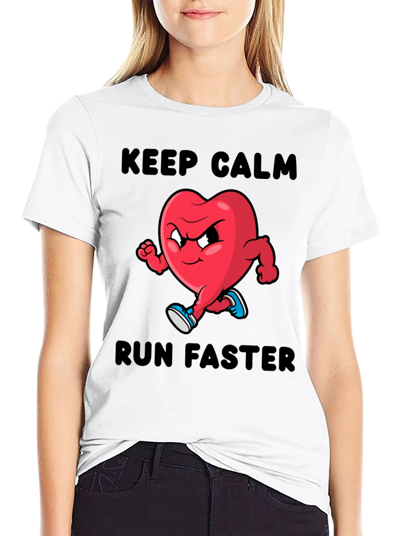 Keep Calm Run Faster T-Shirt