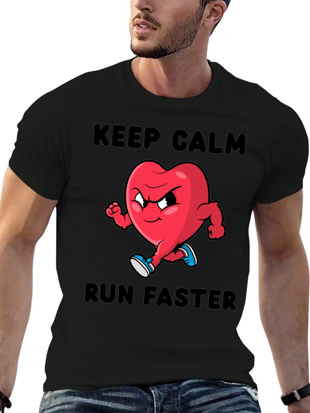 Keep Calm Run Faster T-Shirt