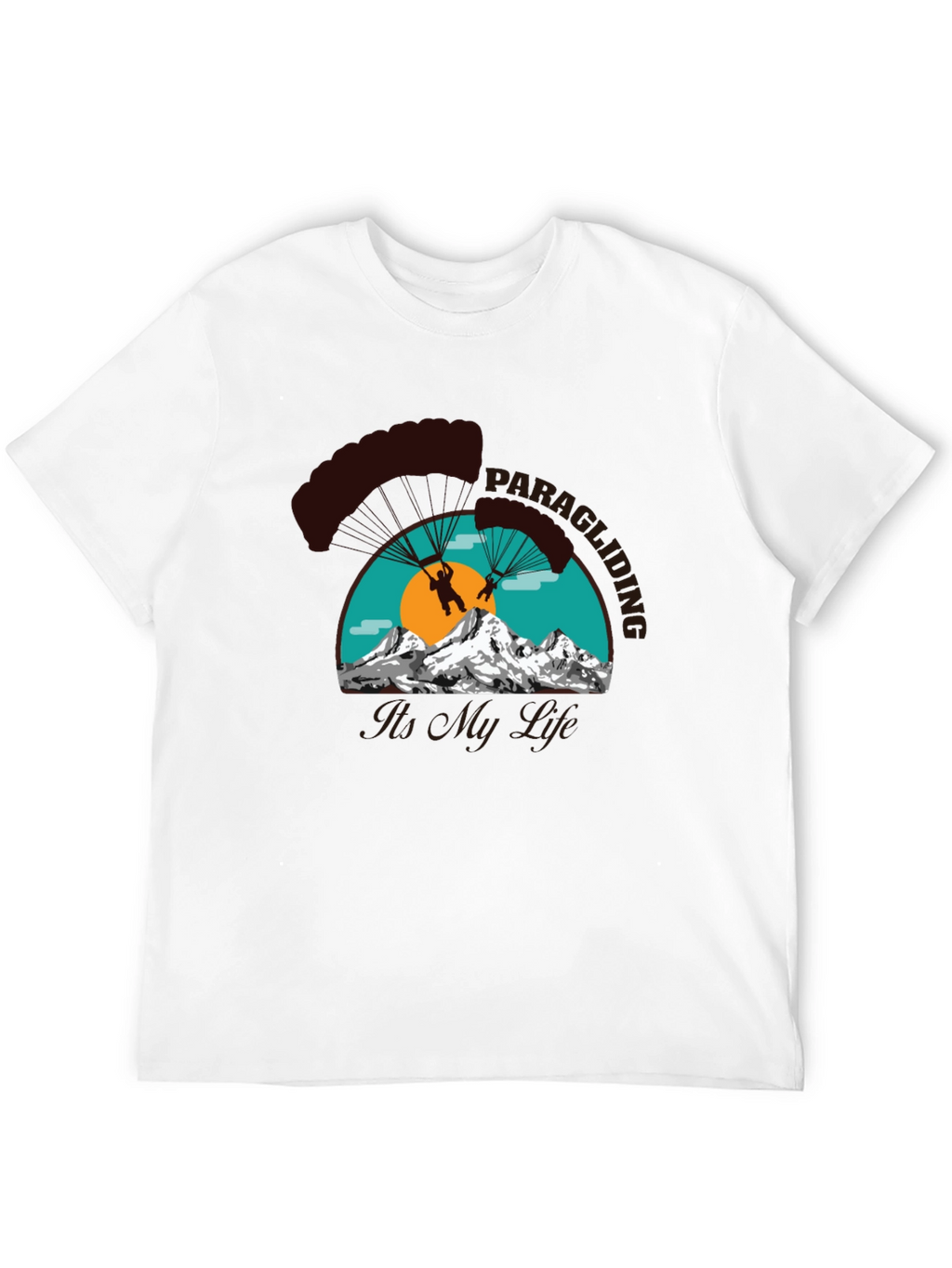 Paragliding Is My Life Graphic Tee