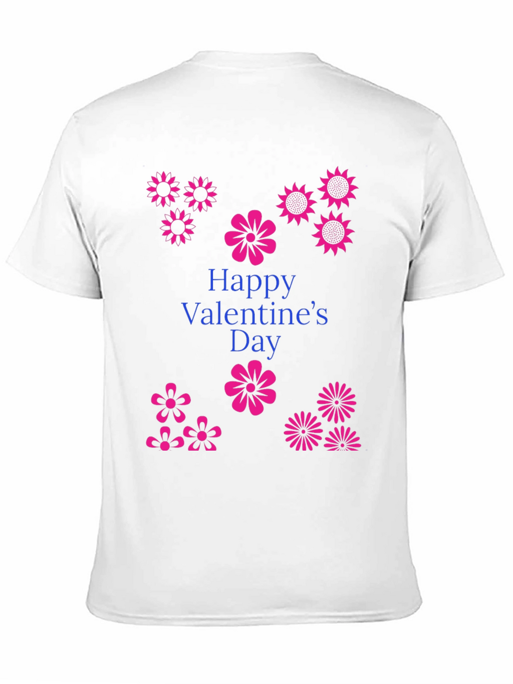 Floral Valentines Day T-Shirt - Trendy Graphic Tee