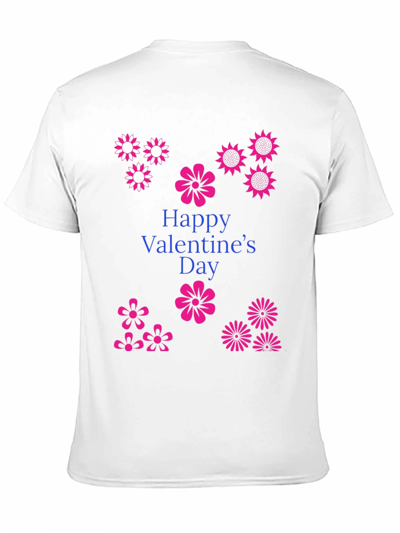 Floral Valentines Day T-Shirt - Trendy Graphic Tee