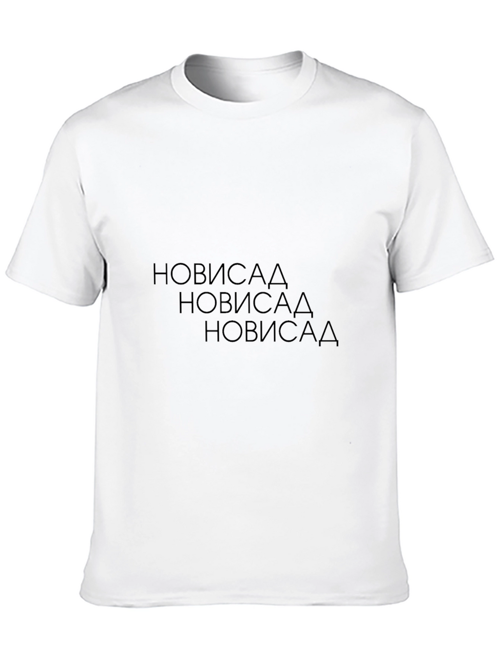 Novi Sad Graphic T-Shirt - Serbian City Pride