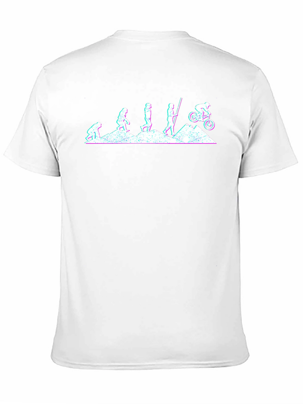 Evolution of Mountain Biking Graphic T-Shirt