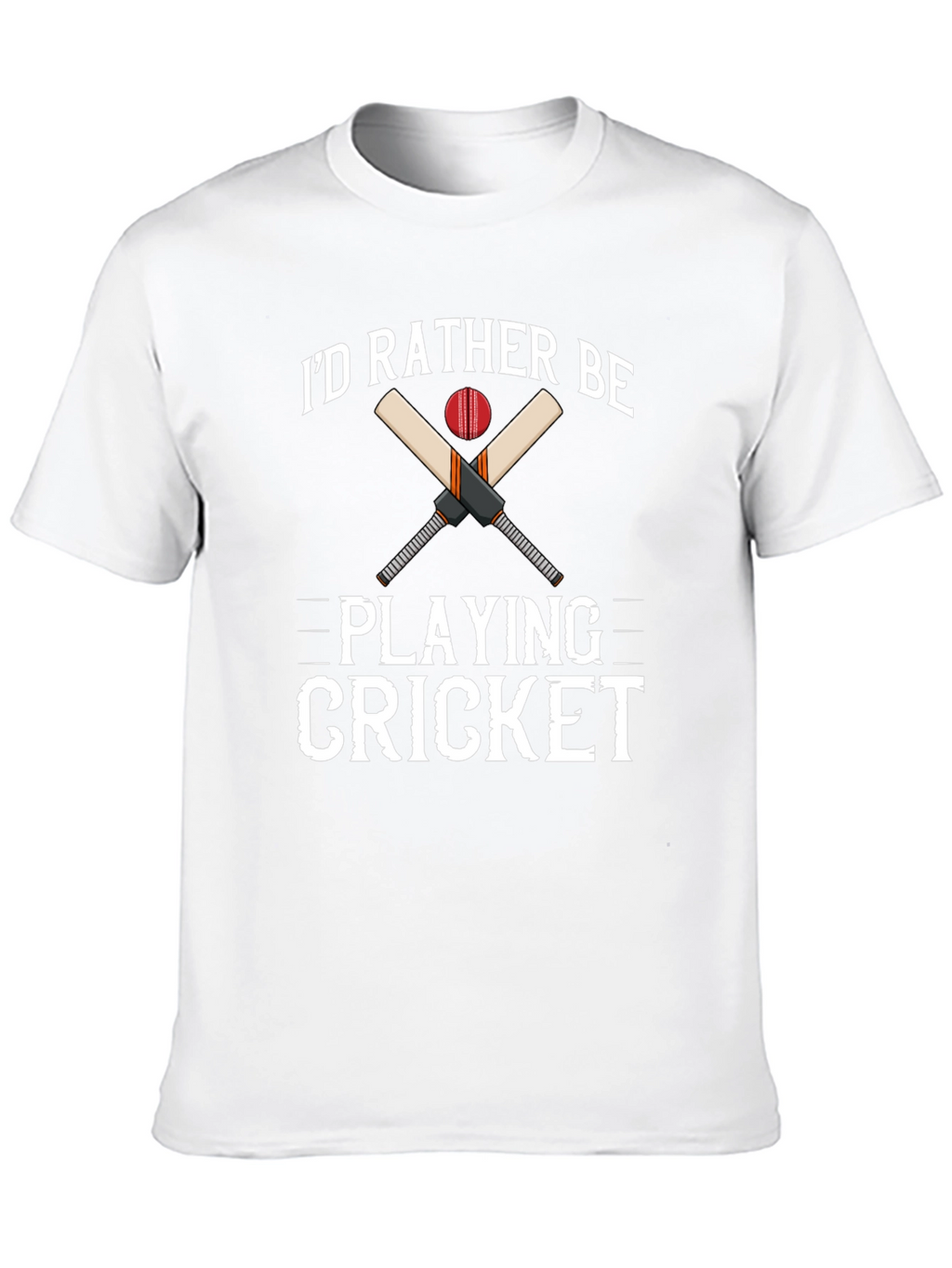 Cricket Player Graphic T-Shirt