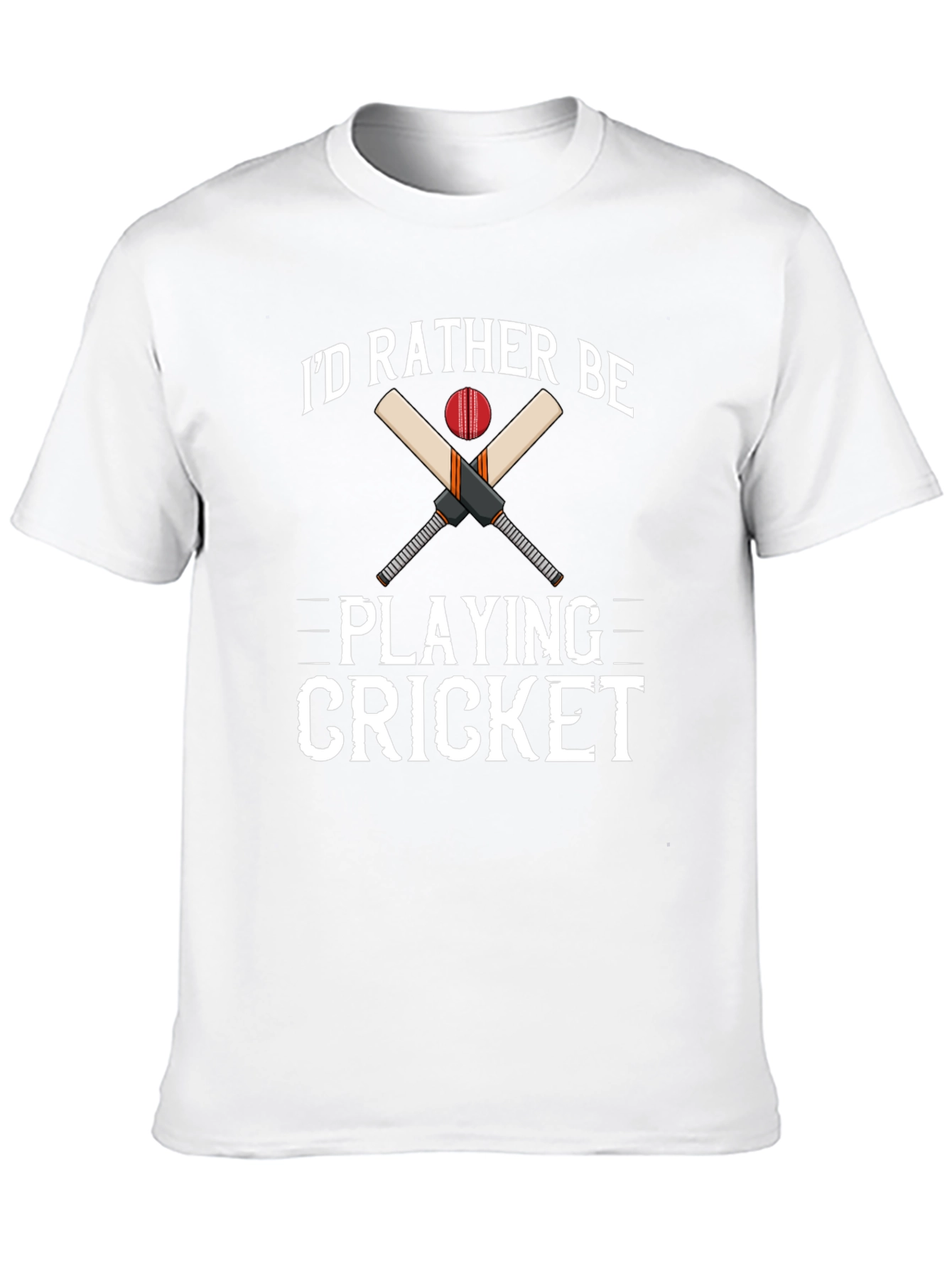 Cricket Player Graphic T-Shirt
