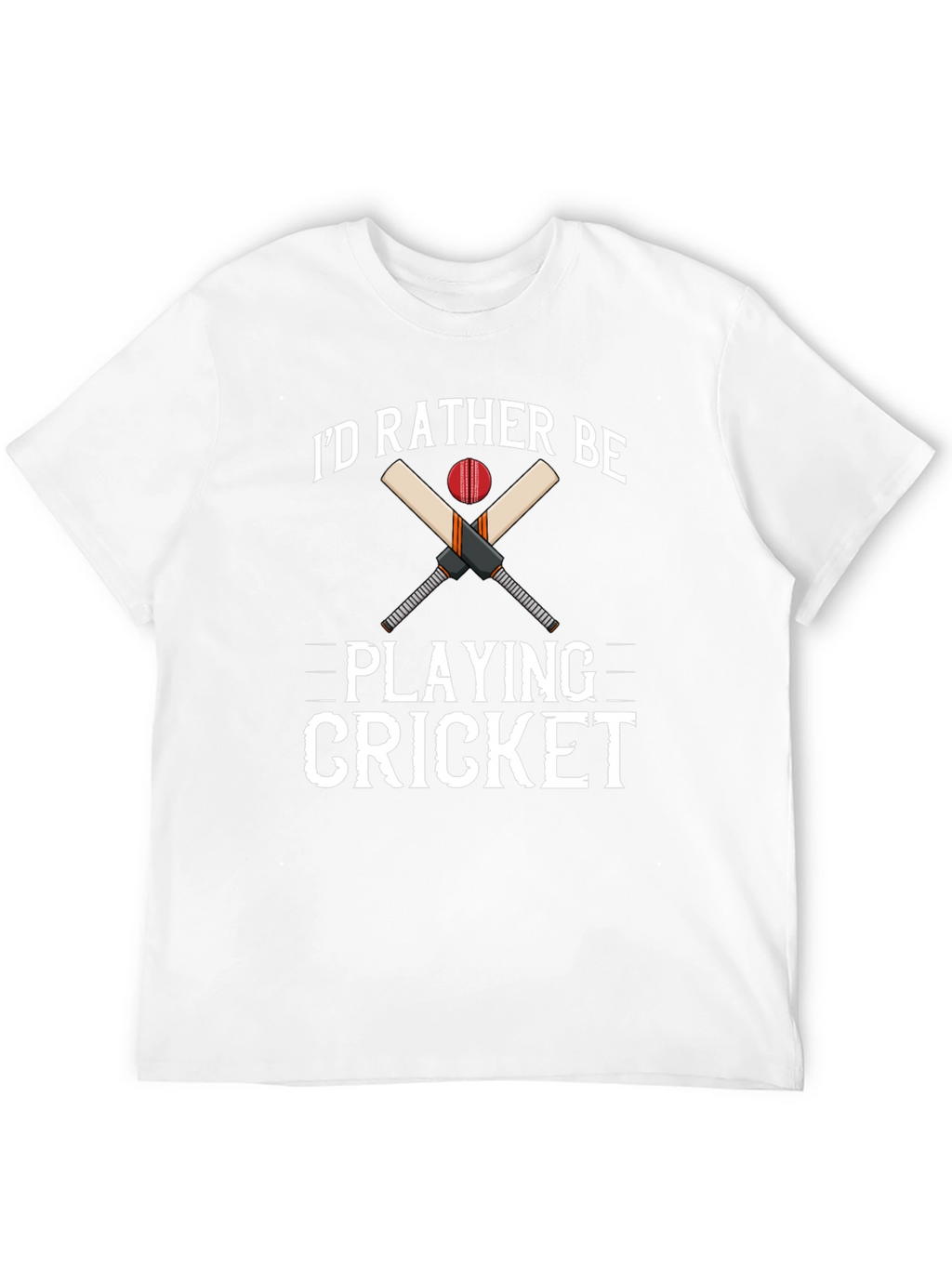 Cricket Player Graphic T-Shirt
