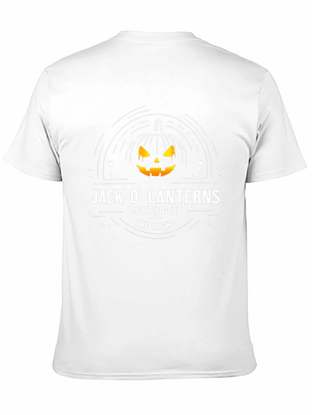 Jack-O-Lanterns Lighting Up The Night T-Shirt
