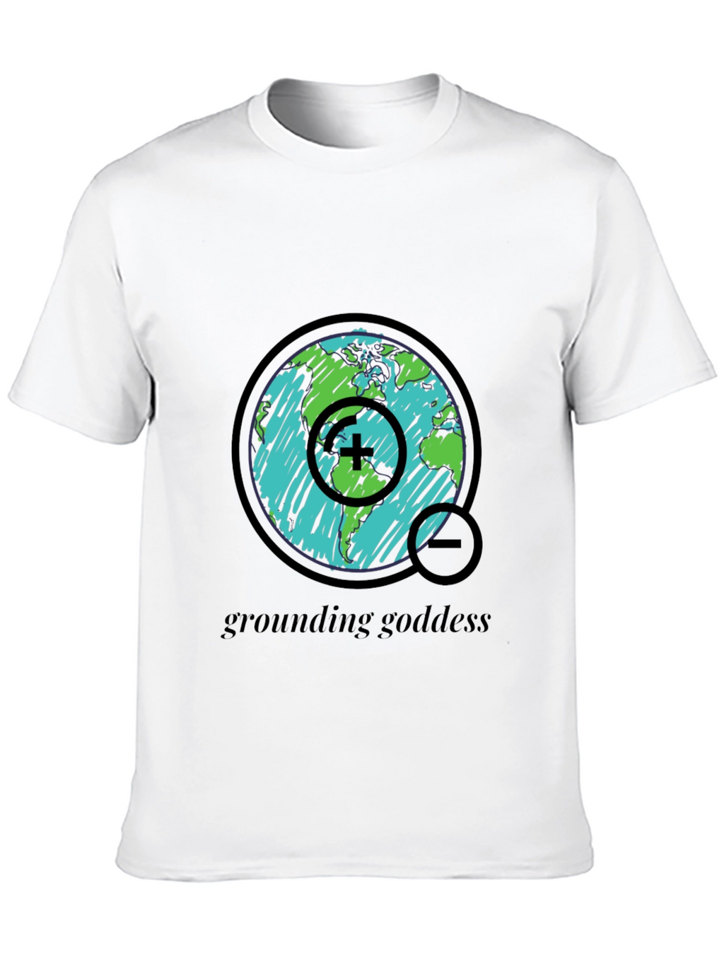 Grounding Goddess Earth Graphic Tee