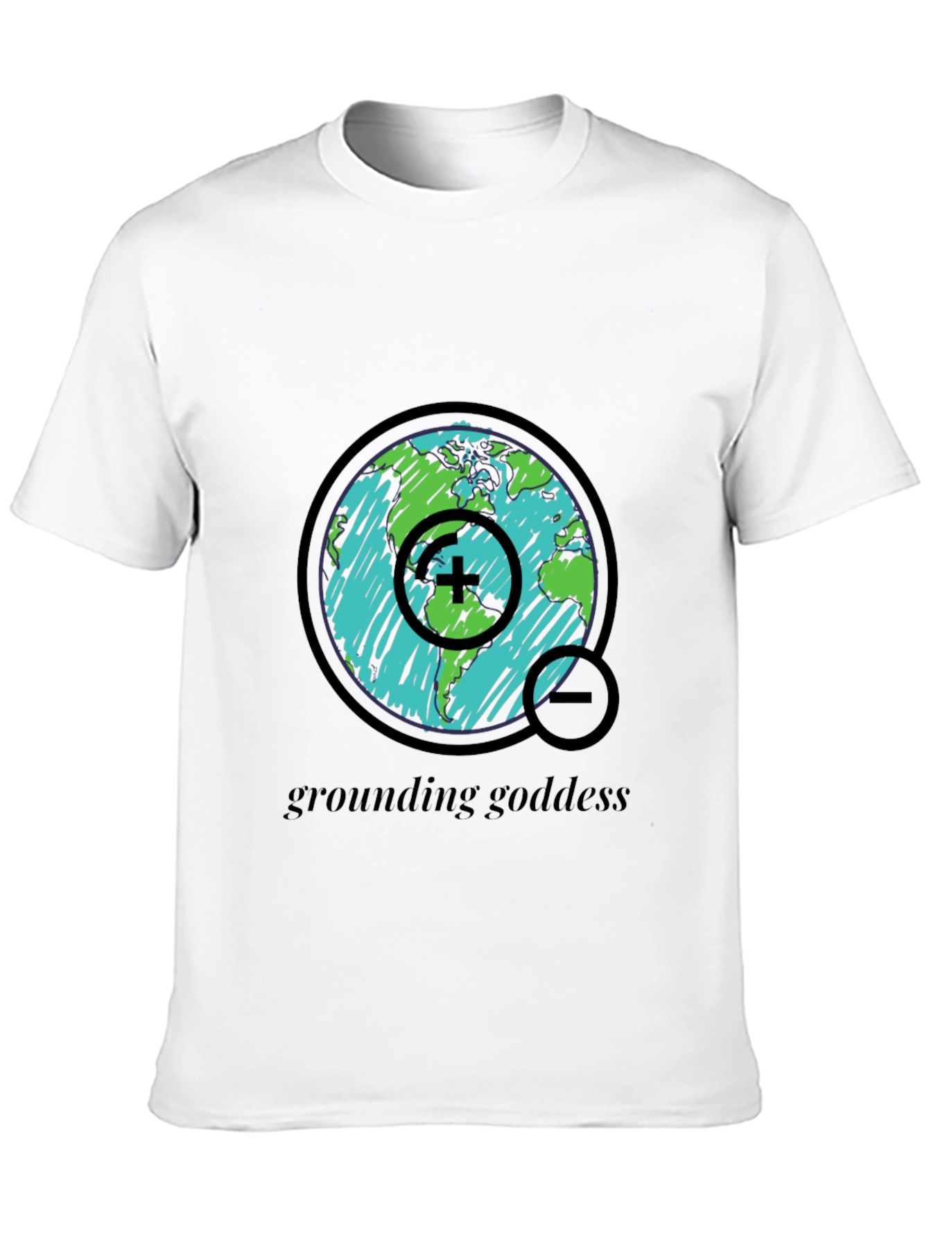 Grounding Goddess Earth Graphic Tee
